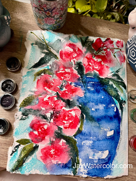 Original Art Artist Watercolor Sketches