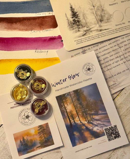 Winter Glow Watercolor Set