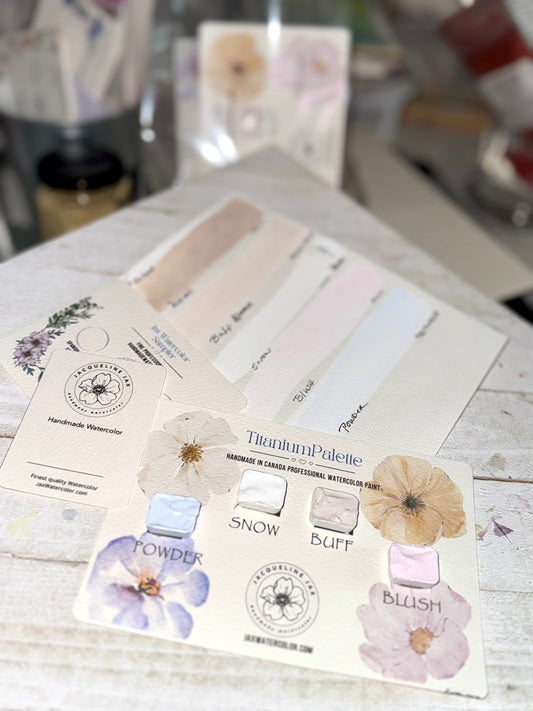 Titanium Watercolor Palette