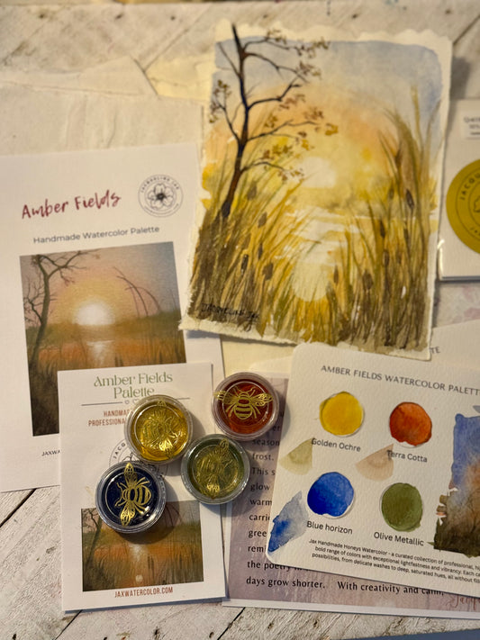 Amber Fields Watercolor Set