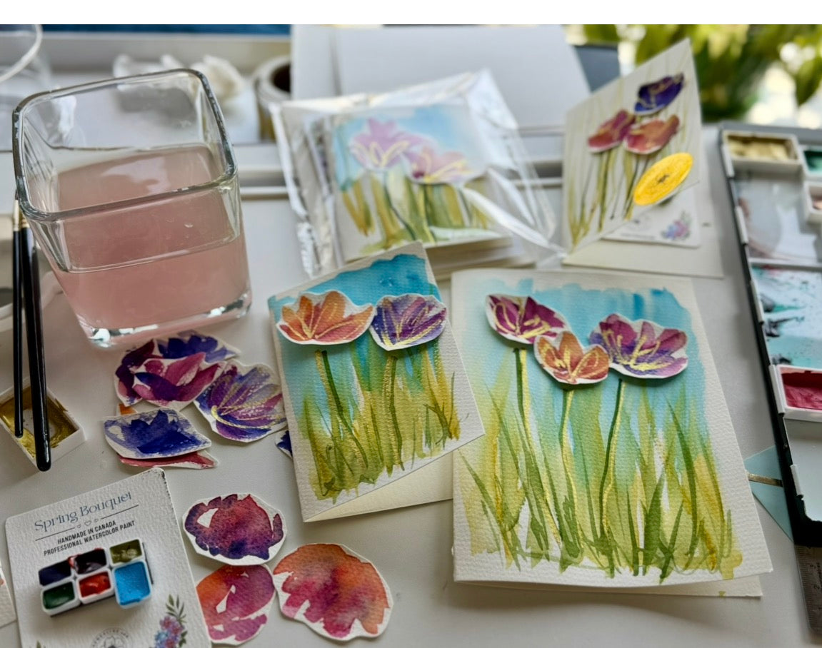 Spring Watercolor Sets