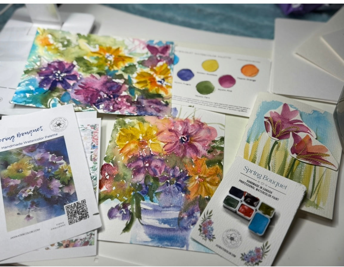 Spring Watercolor Sets