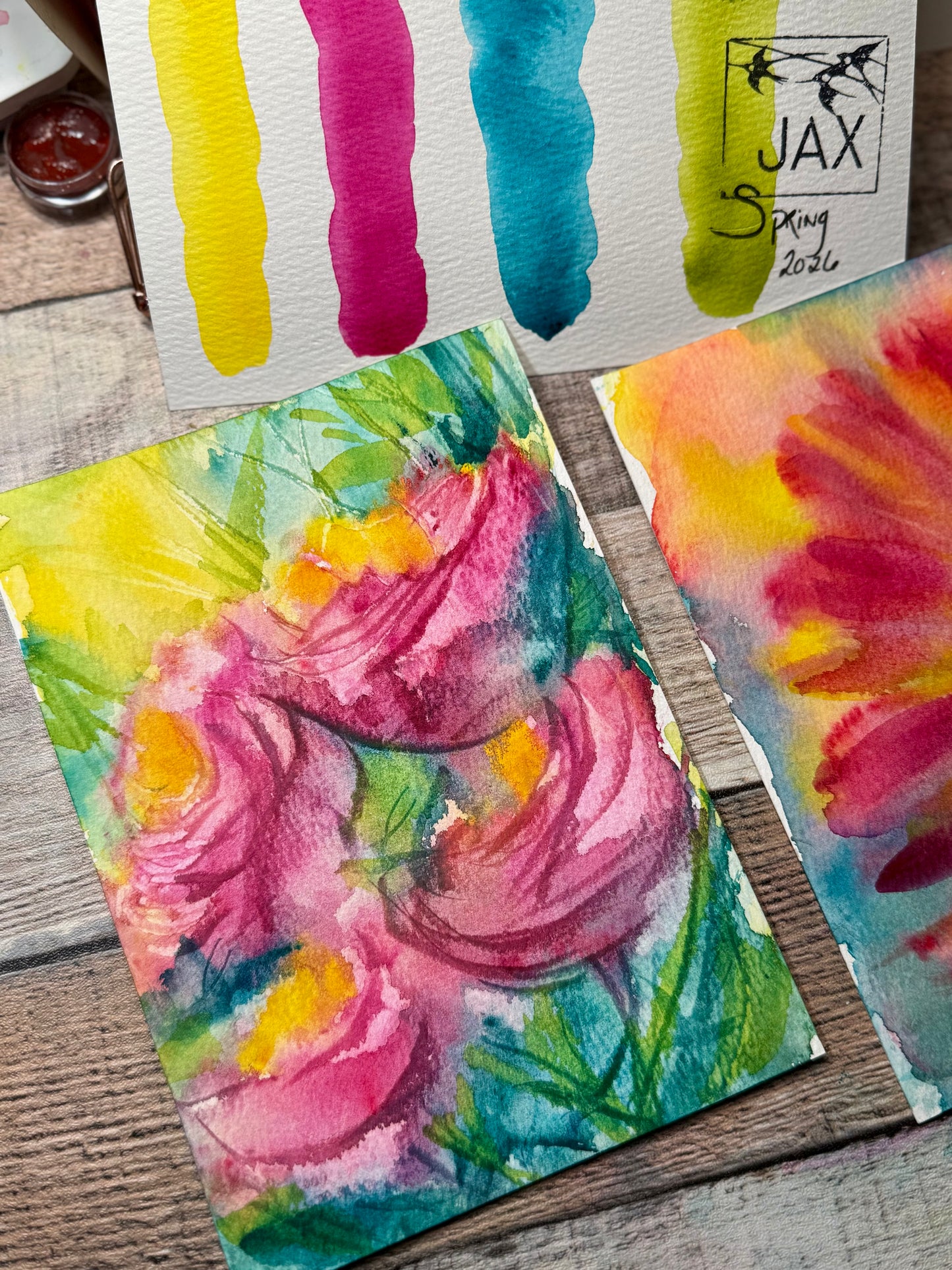 Jax Spring 2026 Transparent Watercolour Set