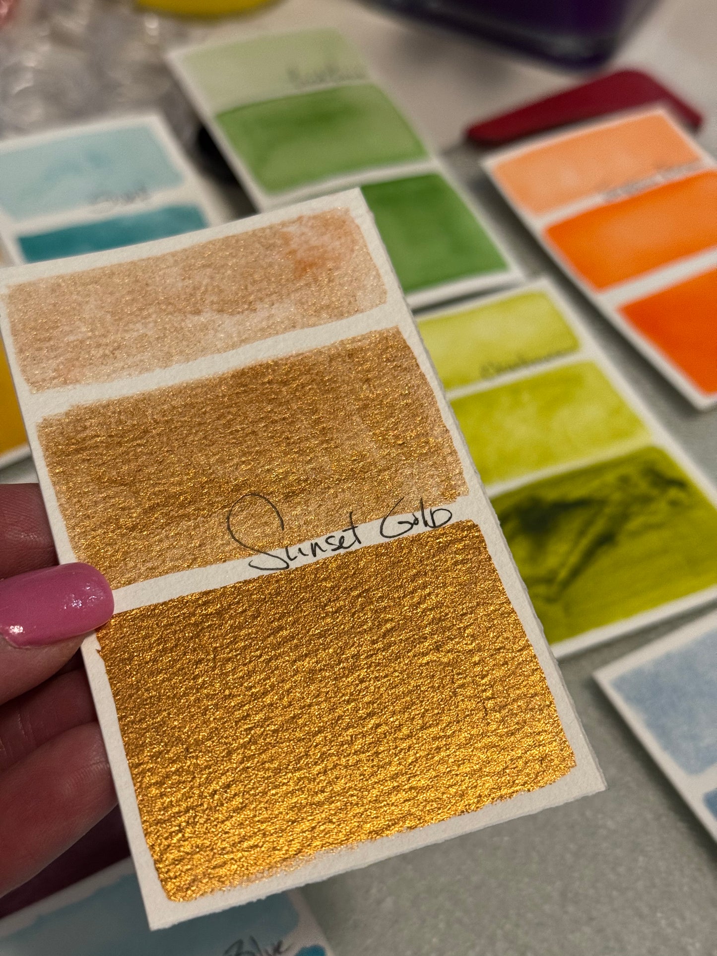 Jax Handmade Metallics Watercolor