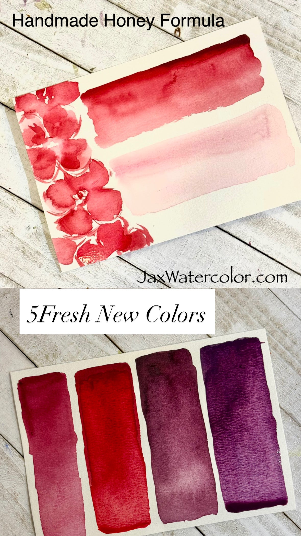 Jax Spring 2026 Berry Blooms Watercolour Set