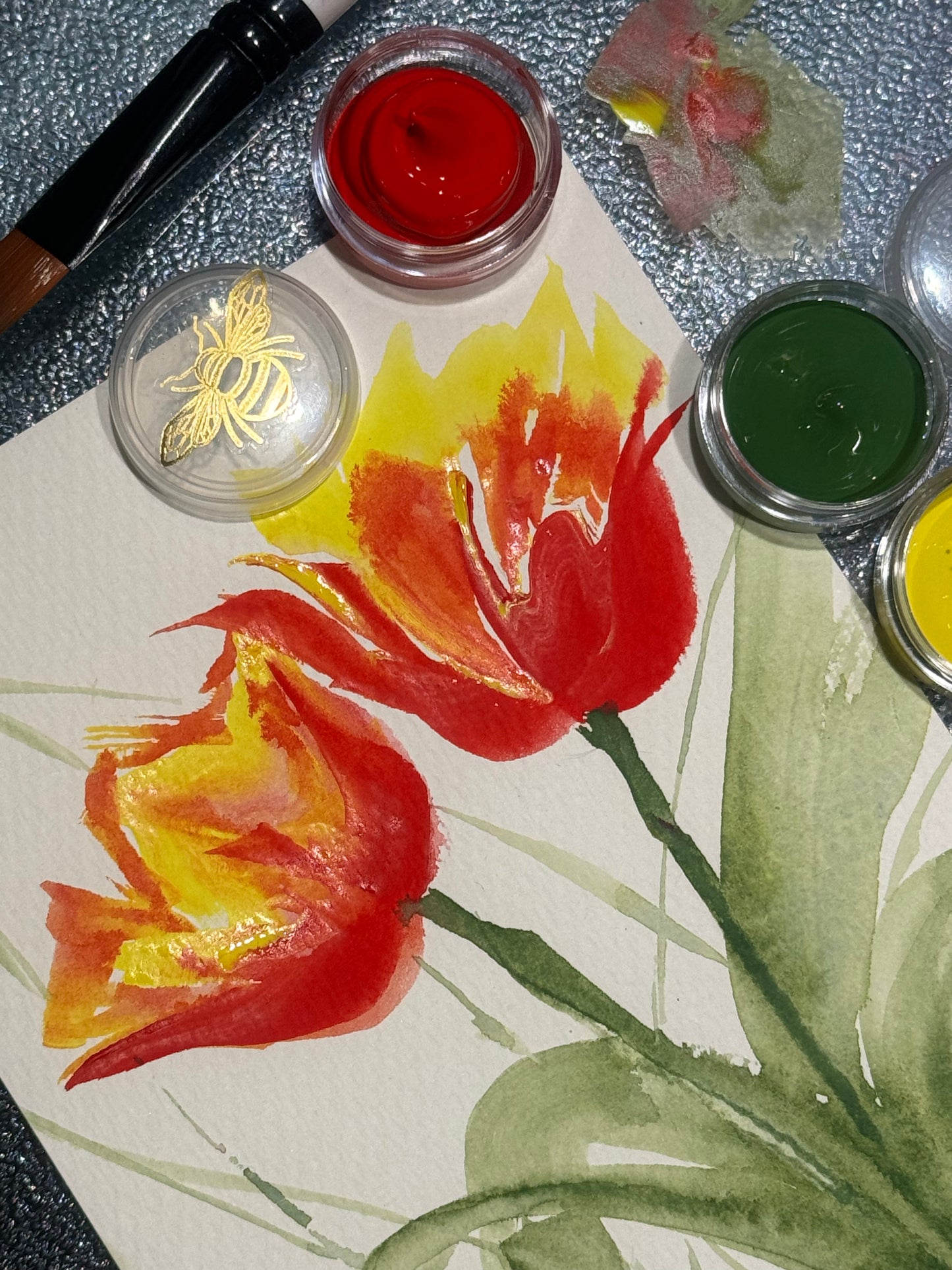 Jax Handmade Honey Pots Watercolors